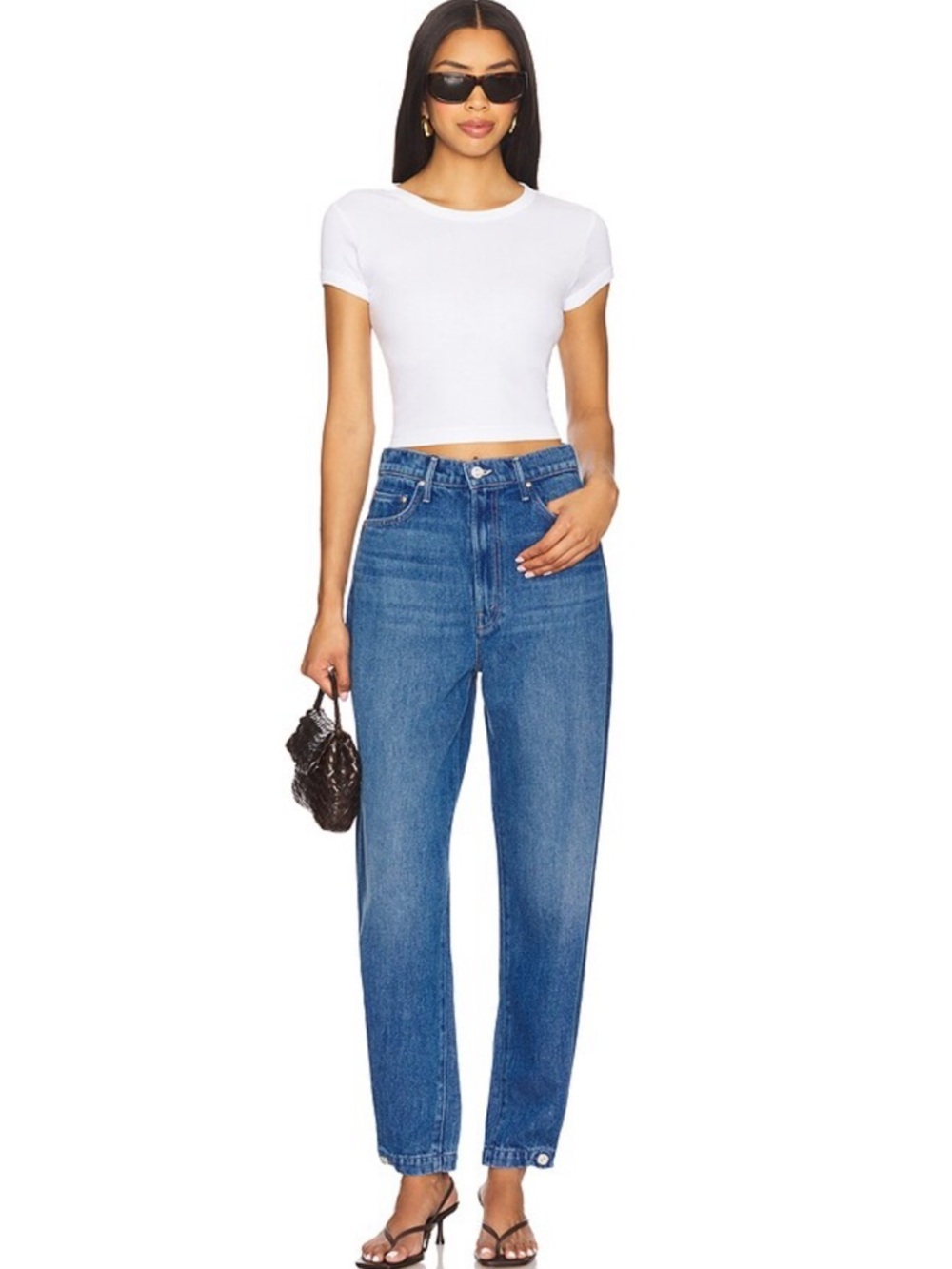 Mother Denim The Chute Flood Jeans in Breaking New Ground